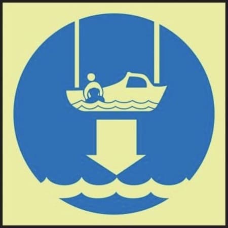 Accuform IMO EVACUATION  FIRST AID SIGN LIFE MLMR118GE MLMR118GE